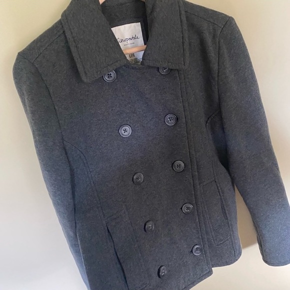 AEROPOSTALE Double-Breasted Peacoat - Picture 9 of 9